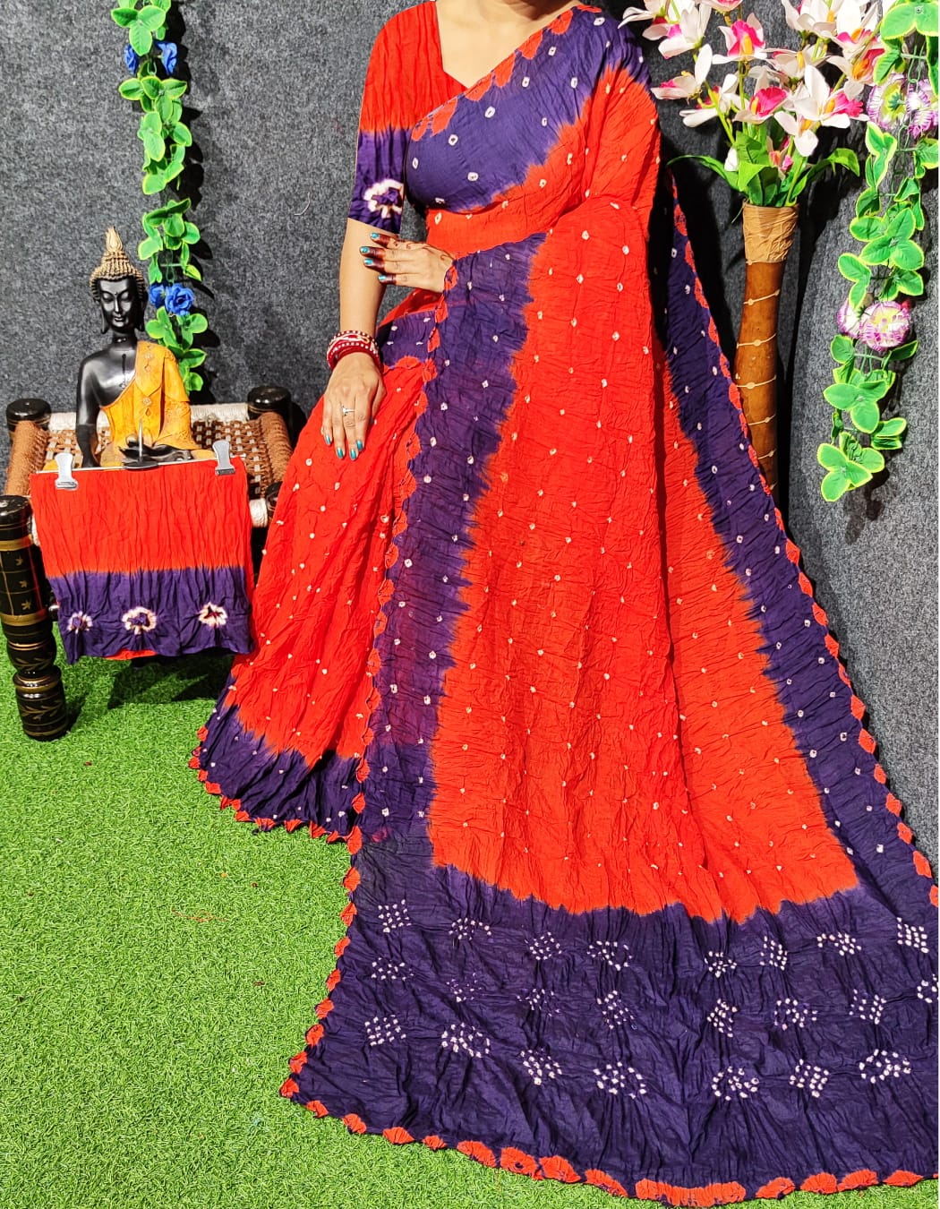 Radhe By Vip Bandhani Printed Sarees Catalog